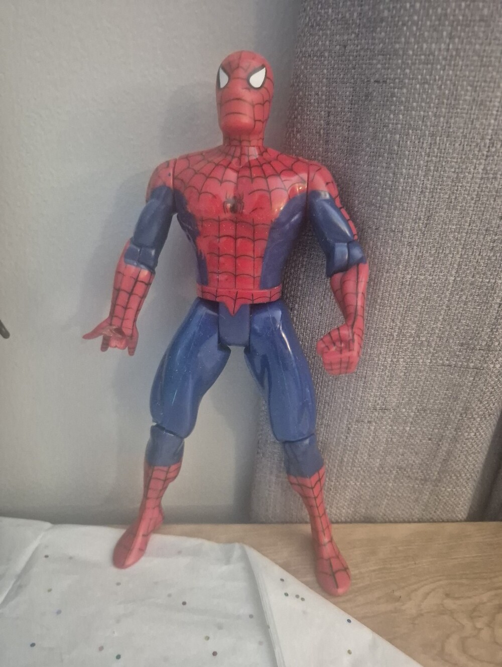 Marvel Red and Blue Spider-Man Poseable Action Figure